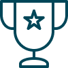 icon image for a trophy with star